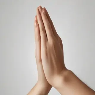 praying hands transparent background