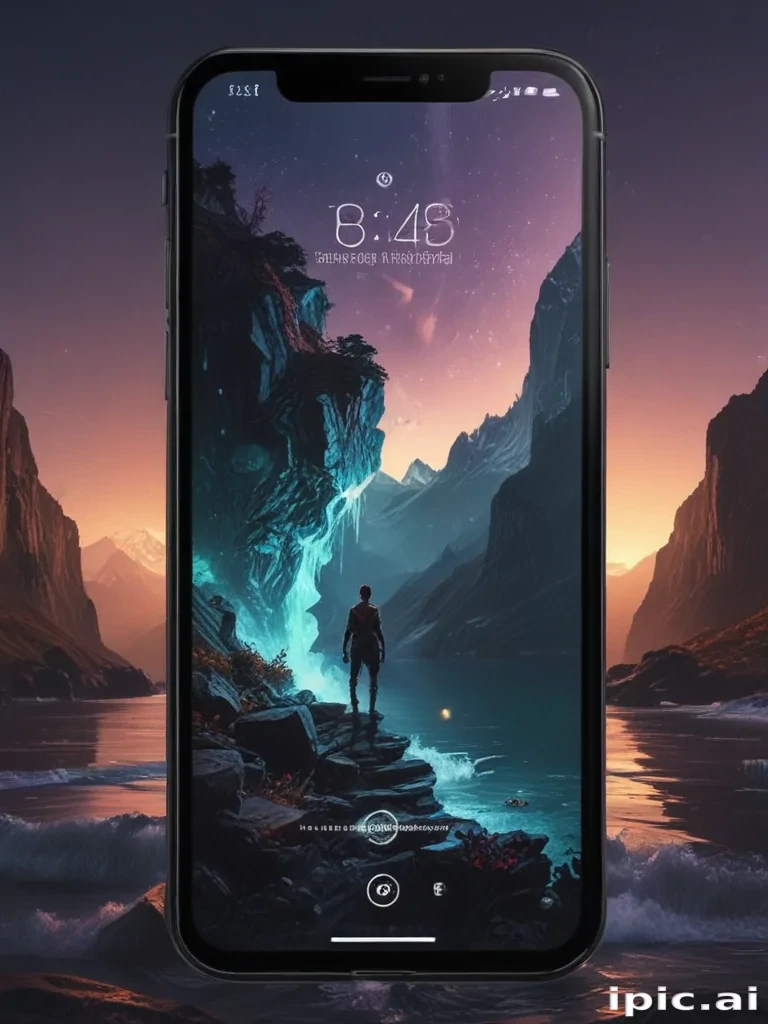 lockscreen aesthetic wallpaper iphone