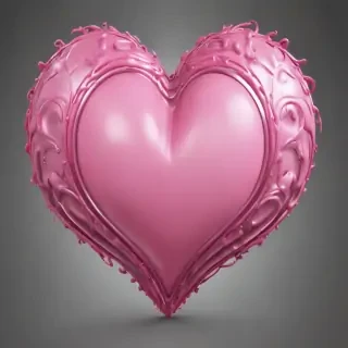 heart png pink