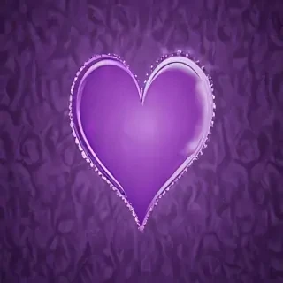 purple wallpaper heart