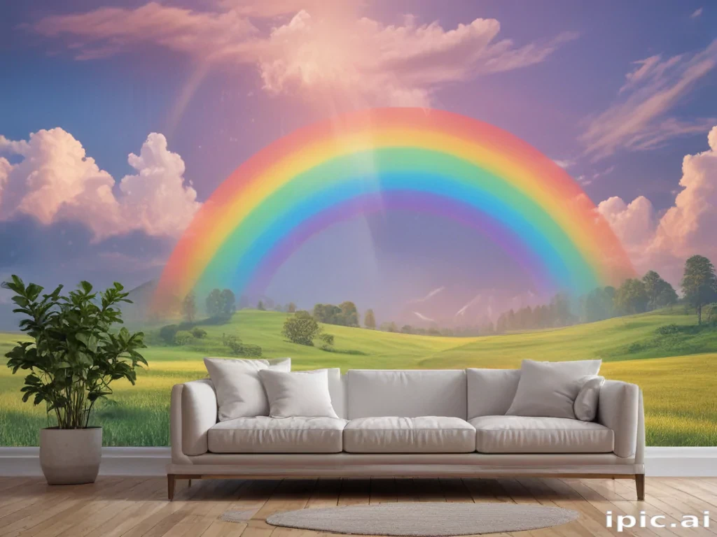 rainbow wallpaper aesthetic