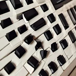 piano keys
