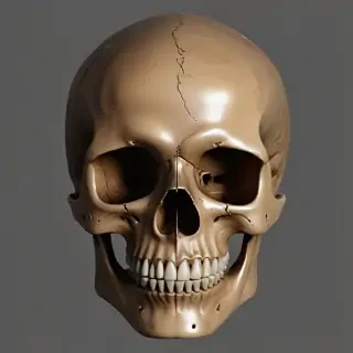 transparent skull png