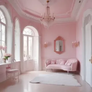 pink and white aesthetic