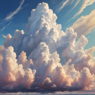 cartoon cloud drawing