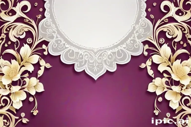 wedding background card