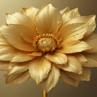 gold flower