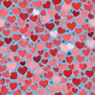 background hearts