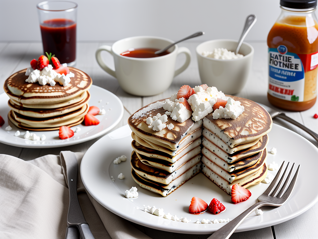protein pancakes with cottage cheese