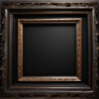 black frame background