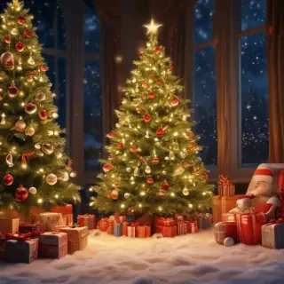 cute christmas background