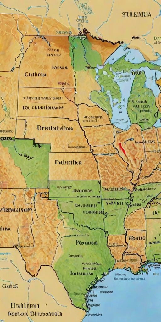 map of the usa states