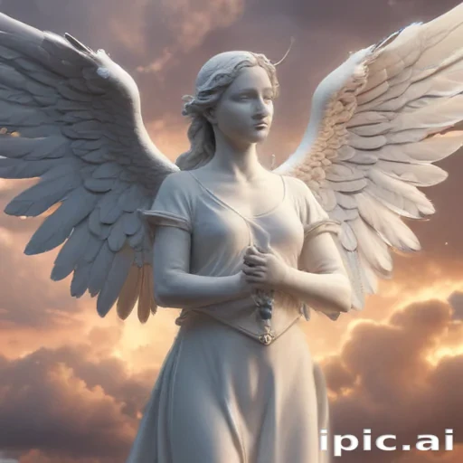 clipart of angels with wings