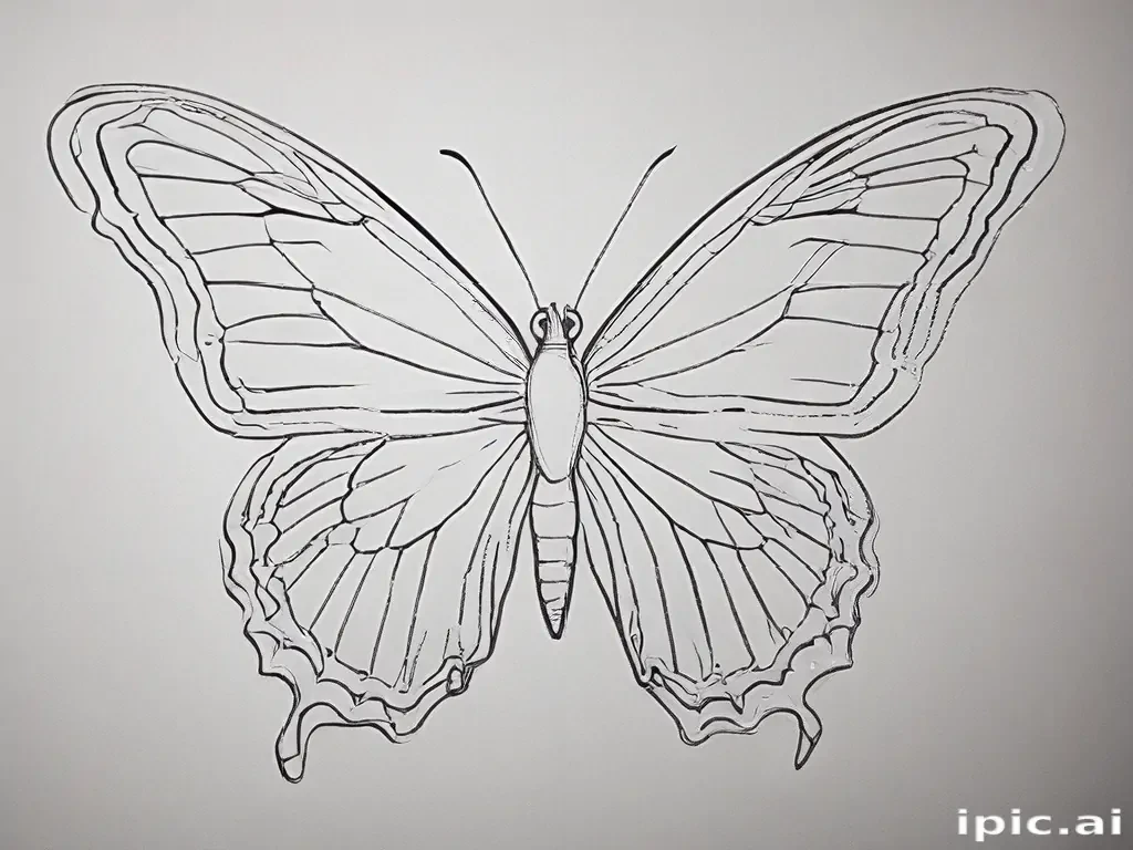 butterfly outline