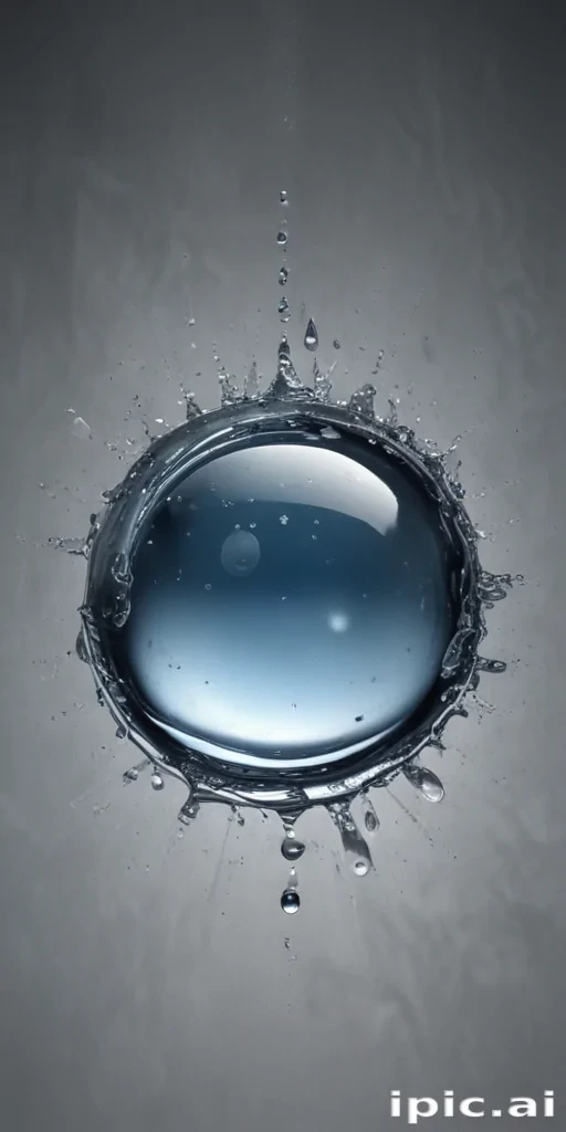 water droplets png transparent