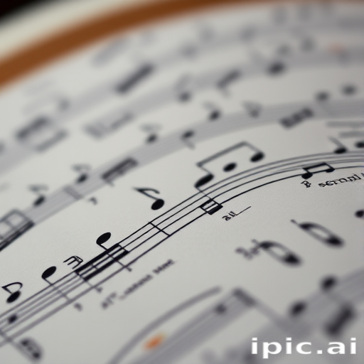 notes music background