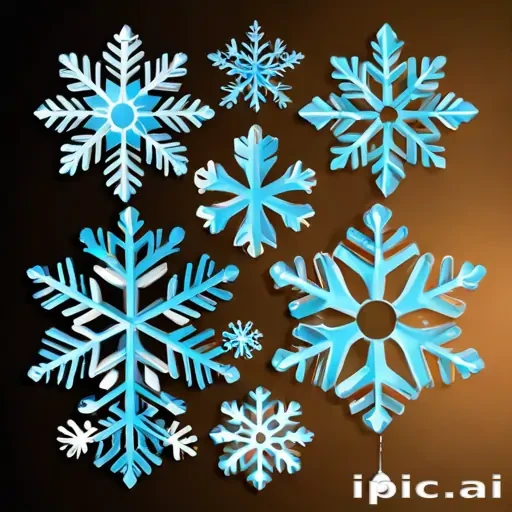 snowflake clipart transparent background