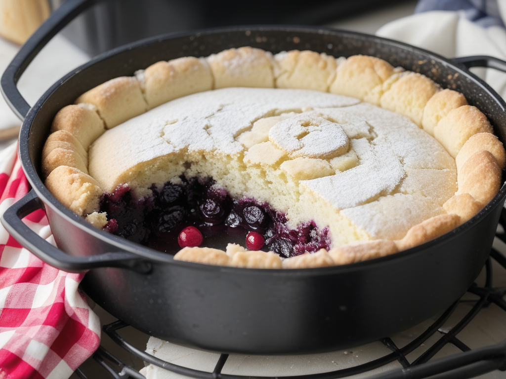 dutch oven cobbler cake mix
