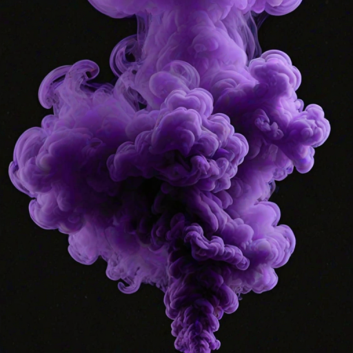 purple smoke png