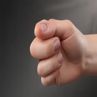 finger point png