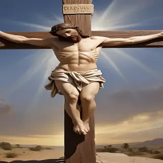 pictures of jesus on a cross