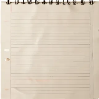 notebook paper png