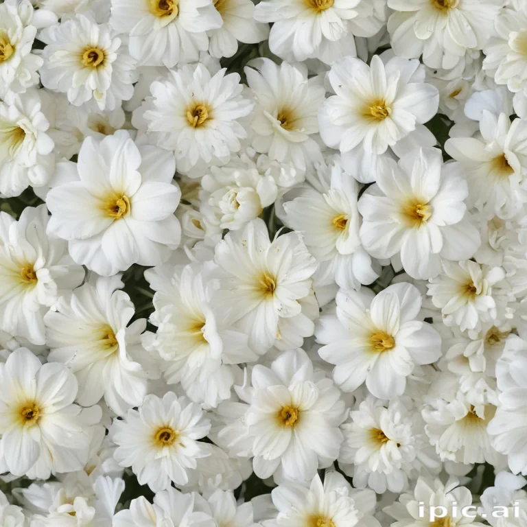 background white flower