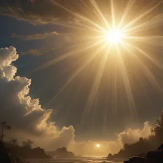 sun rays png