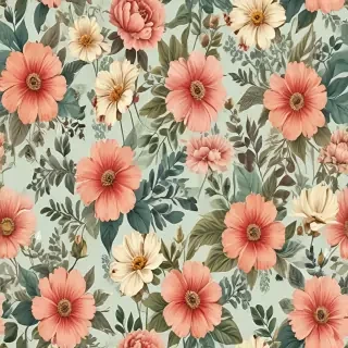 vintage flowers png