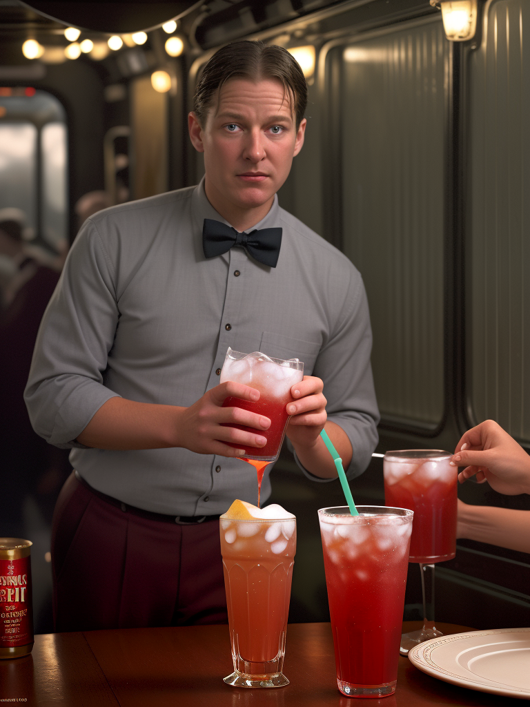 what drink does everyone have on the polar express