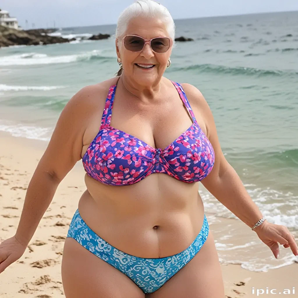 bbw granny bikini