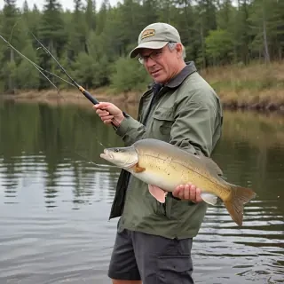 rod in fishing
