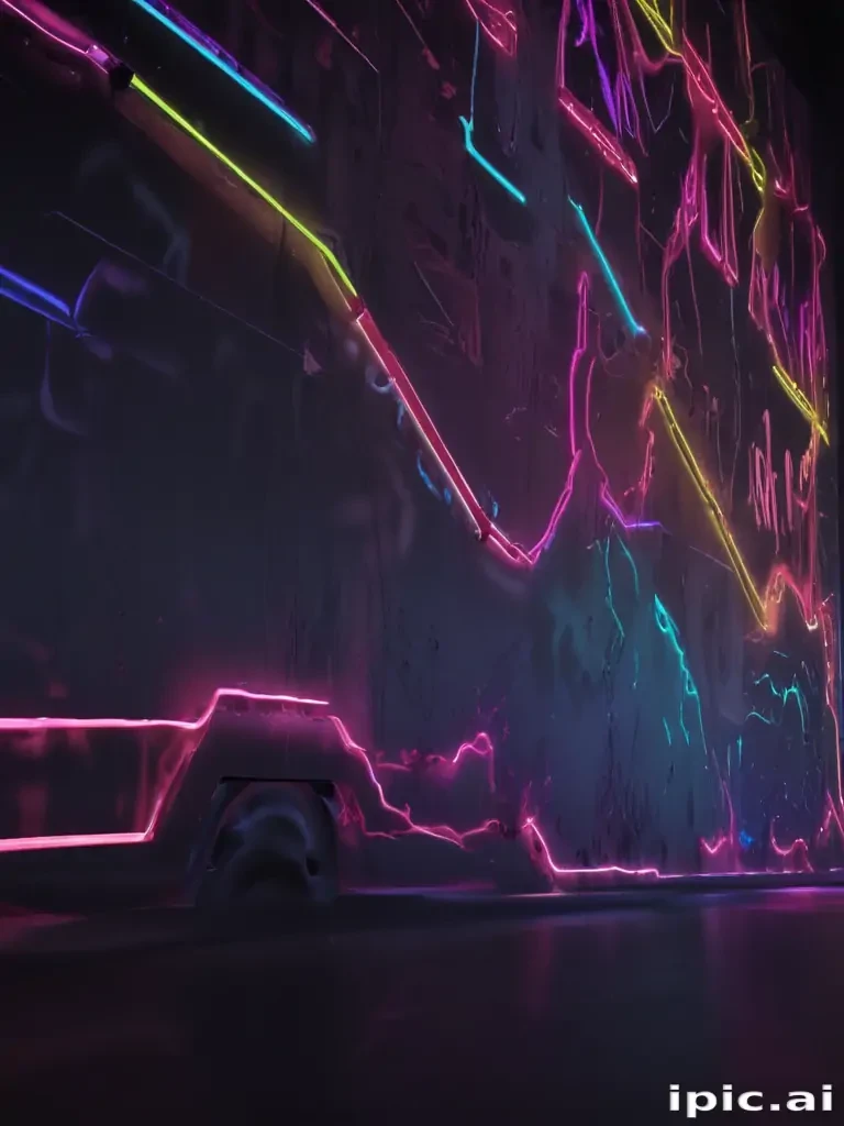 neon background aesthetic