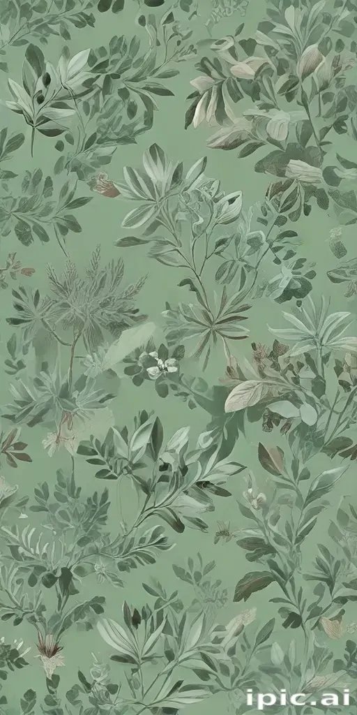 sage green aesthetic background