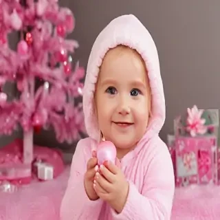 pink christmas pictures