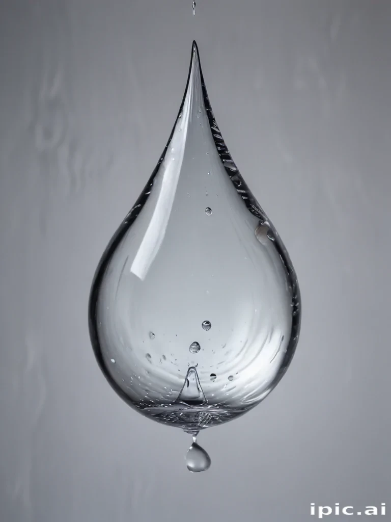 water drop transparent