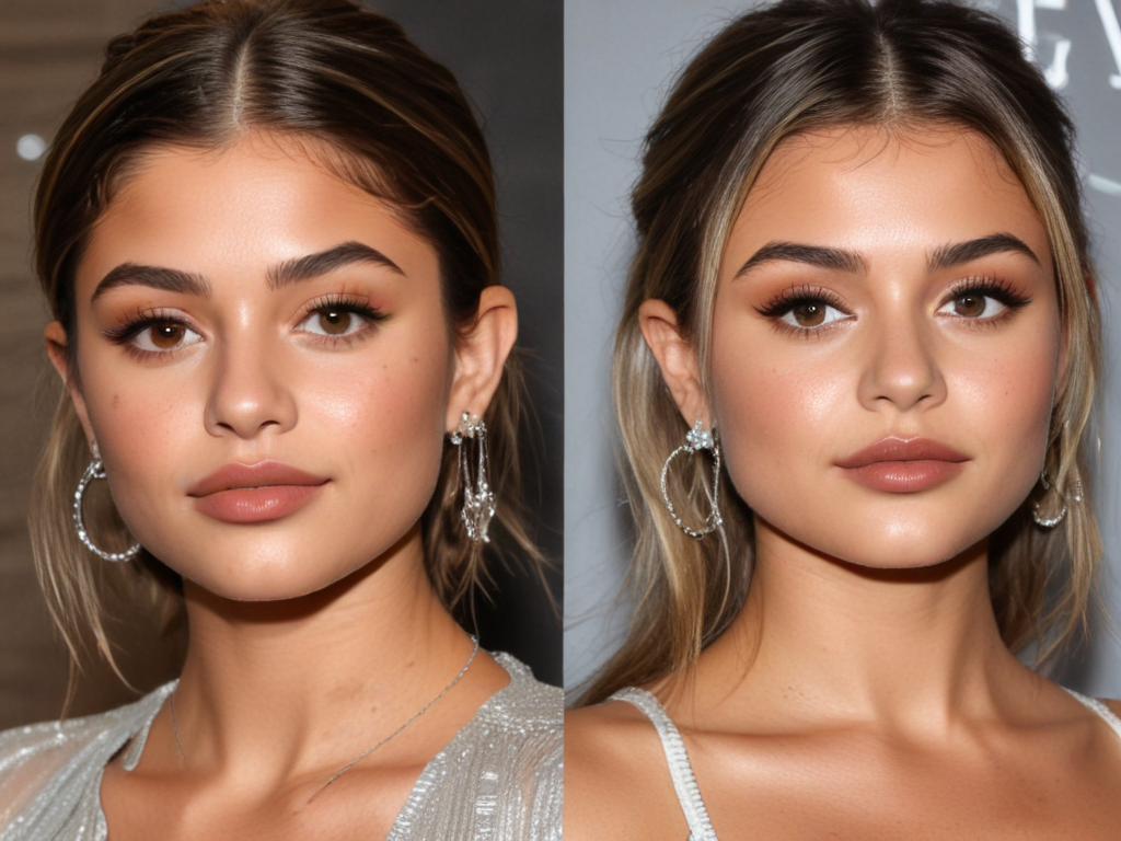 hailey bieber selena gomez copying