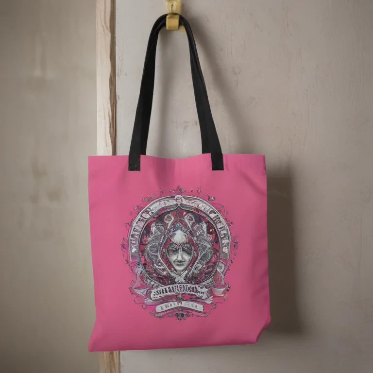 mock up tote bag