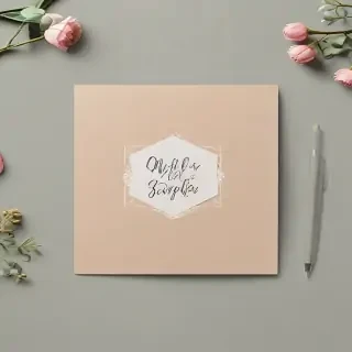 greeting card mockup