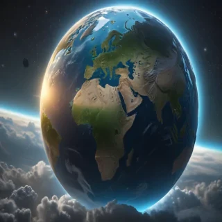animated pic of earth
