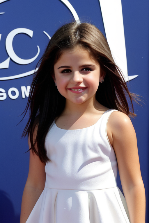 selena gomez when little