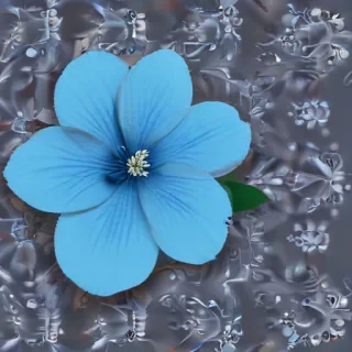 background blue flower