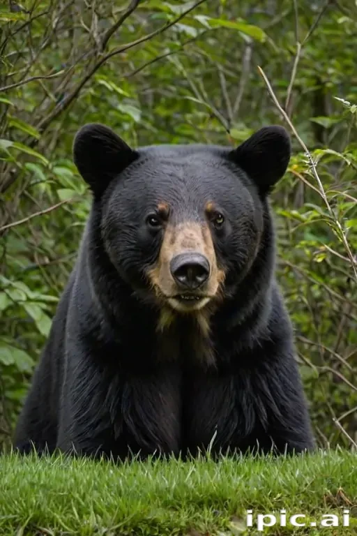 black bear png