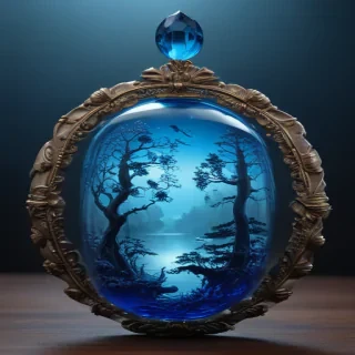 aesthetic blue pictures