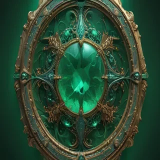 emerald green bg