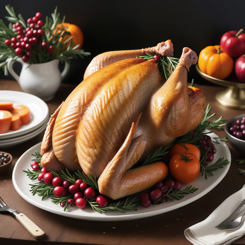 how to cook half a turkey