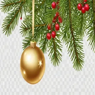 christmas transparent
