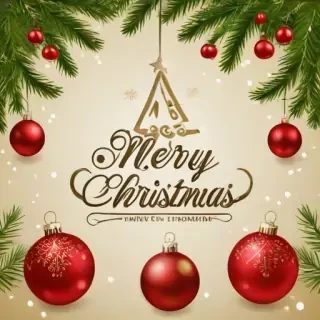 merry christmas no background