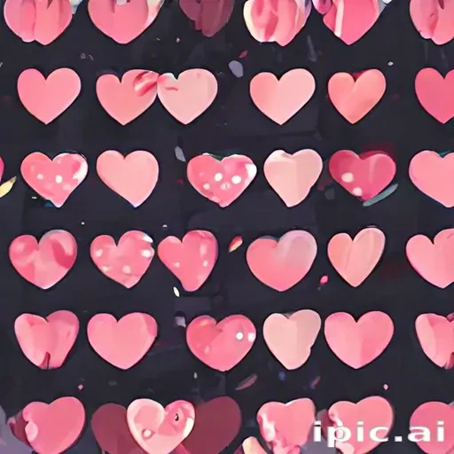 cute heart background