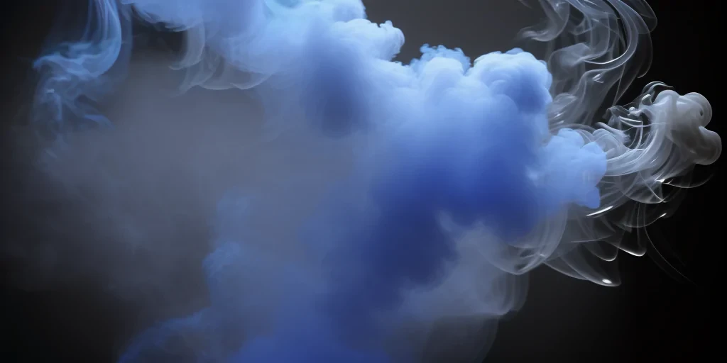blue smoke png